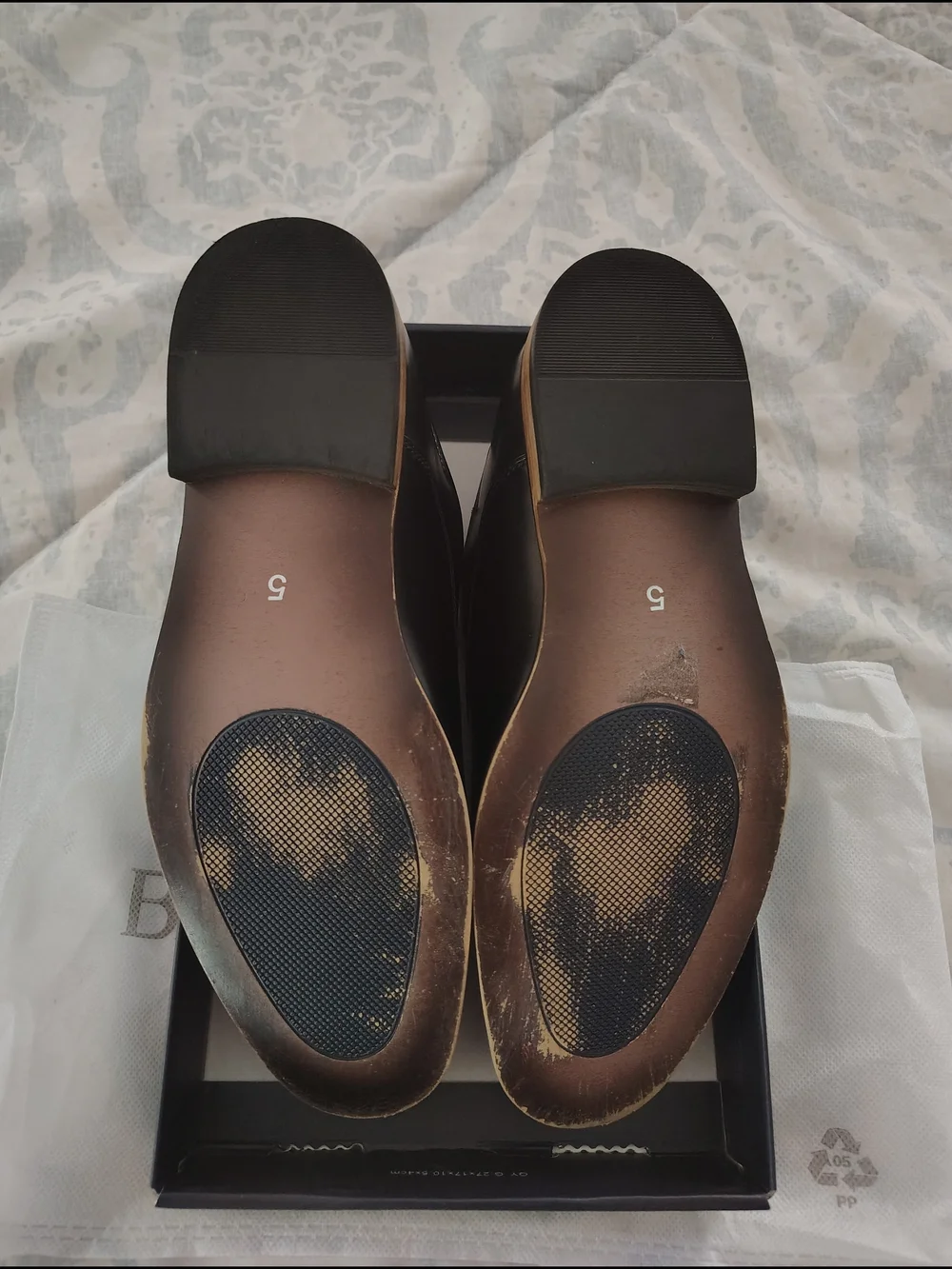 Boys Black Leather Dress Shoes